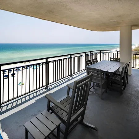 Nautilus 1701 Gulf Front 2 Bedroom Large Penthouse Huge Wrap Around Balcony